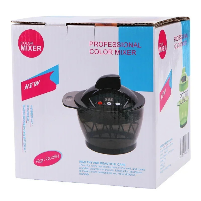 Professional Hair Color Wax Dyeing Hair Electric Hair Coloring Automatic Mixer Hairs Color Mixing Bowl Hairdressing Tool Device 250805
