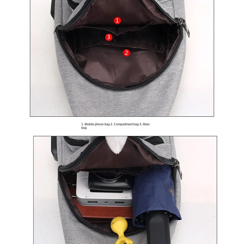 Fashion Casual Crossbody Bag Small Mens Shoulder Bag Men Diagonal Backpack Messenger Phone Bag Boy Fanny Chest Pack 250731