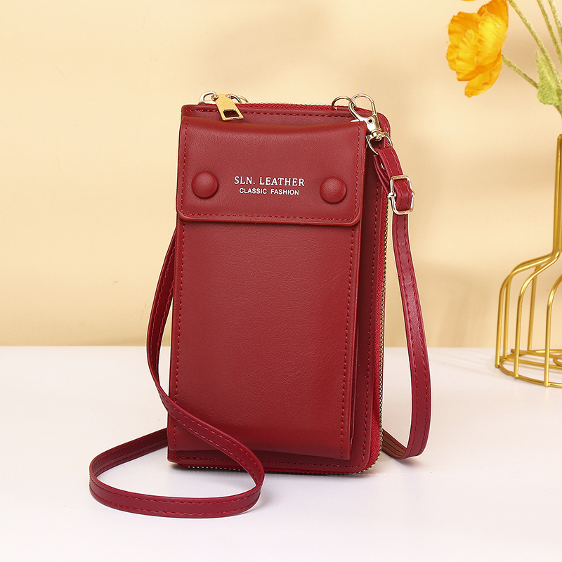 New Phone Trendy Simple Women's Shoulder Crossbody Korean Classic Small Square Bag