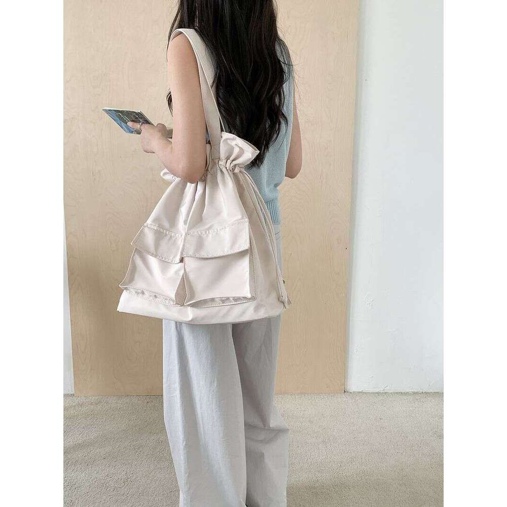 New Travel Women, Fashionable Casual Dual-use Shoulder Bag, Large Capacity Nylon Laptop Backpack For Women