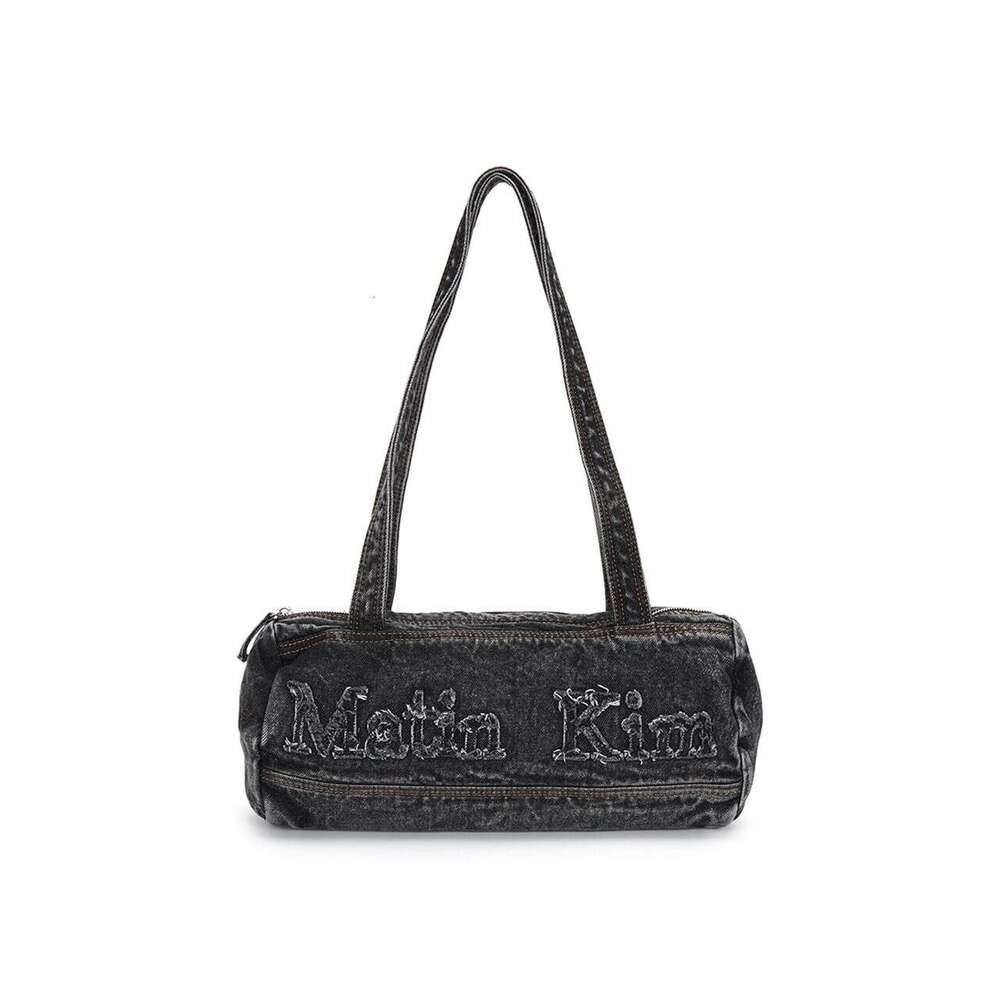 Designer Bag Tote Shoulder Bag summer New Washed Denim Patch Frayed Pillow For Women