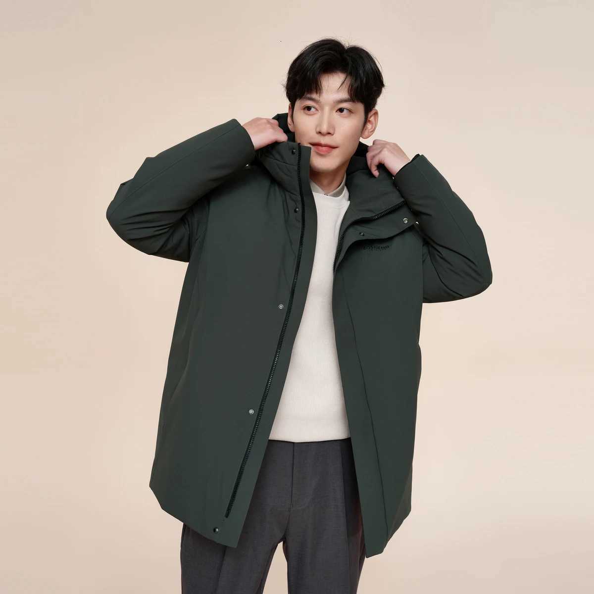 90% down jacket for men by BOSIDENG Winter Jacket Duck Down Jacket thick warm outerwear Puffer Jacket W250806