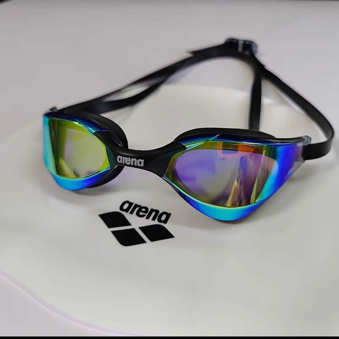 Arena Waterproof and Anti Fog Racing Professional High Definition Swimming Goggles UV400 Competition Training Swimming Equipment Z250808