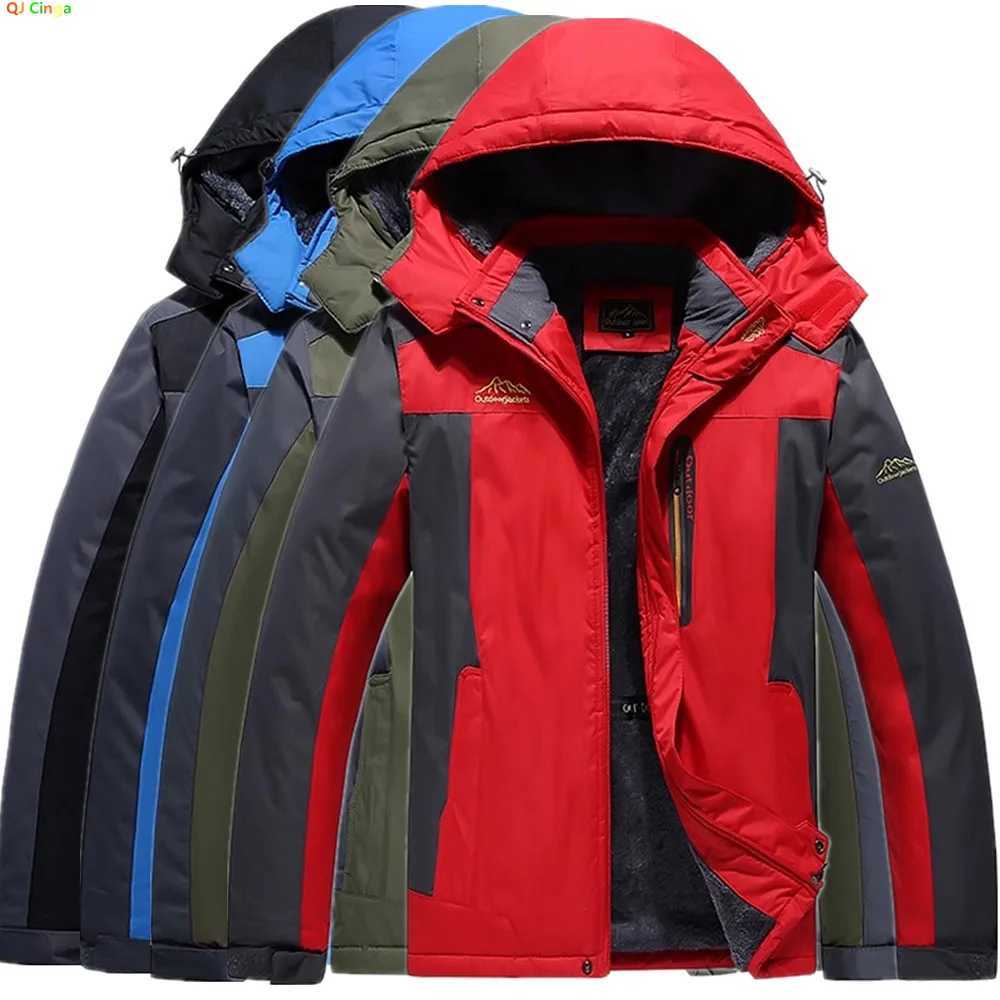 2025 Winter Mens Down Jacket Sports Casual Coat Red Waterproof Jackets (This Jacket Has A Thinner Version Available) W250806