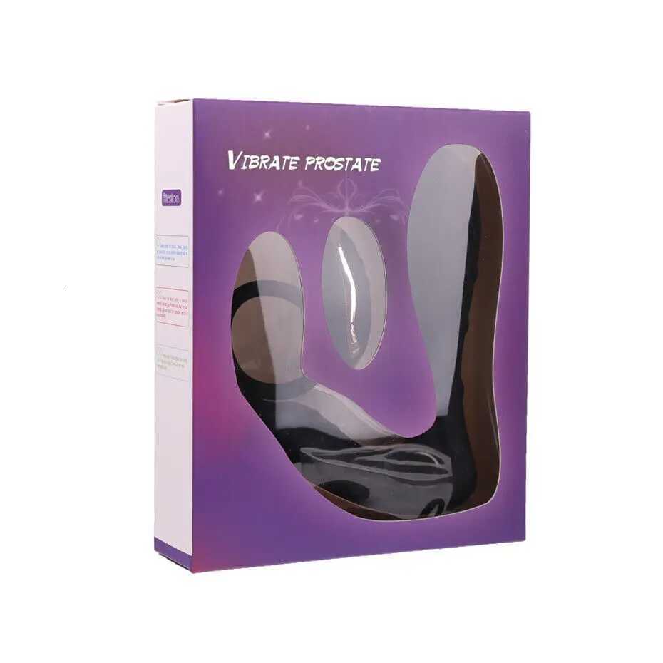 Male Prostate Vibrating Massager Anal Butt Plug P G Spot Male Sex Toy Waterproof XJ250806