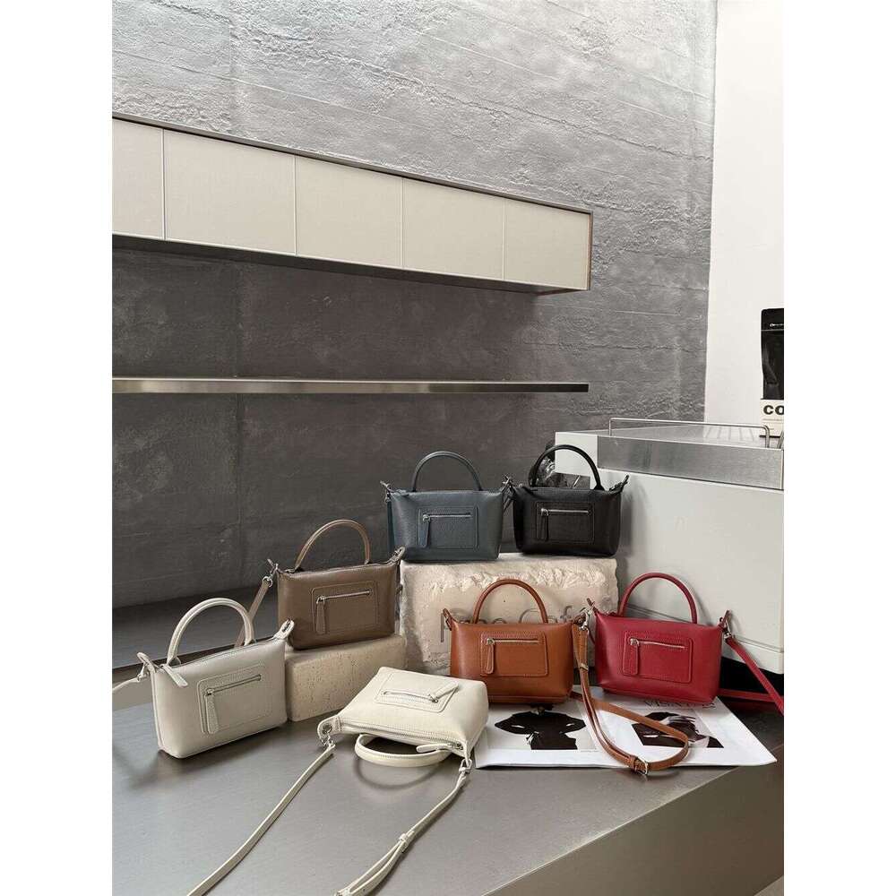 Designer Bag Tote Shoulder Bag High Value Summer New Handheld Crossbody Top Layer Versatile Fashion Cowhide Women S Dumpling