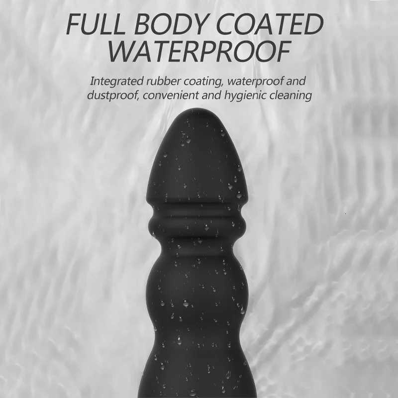 Prostate Massager Wireless Remote Control Butt Plug Anal Sex Vibrator Dildo Stimulator For Men Adult Sex Toys XJ250806