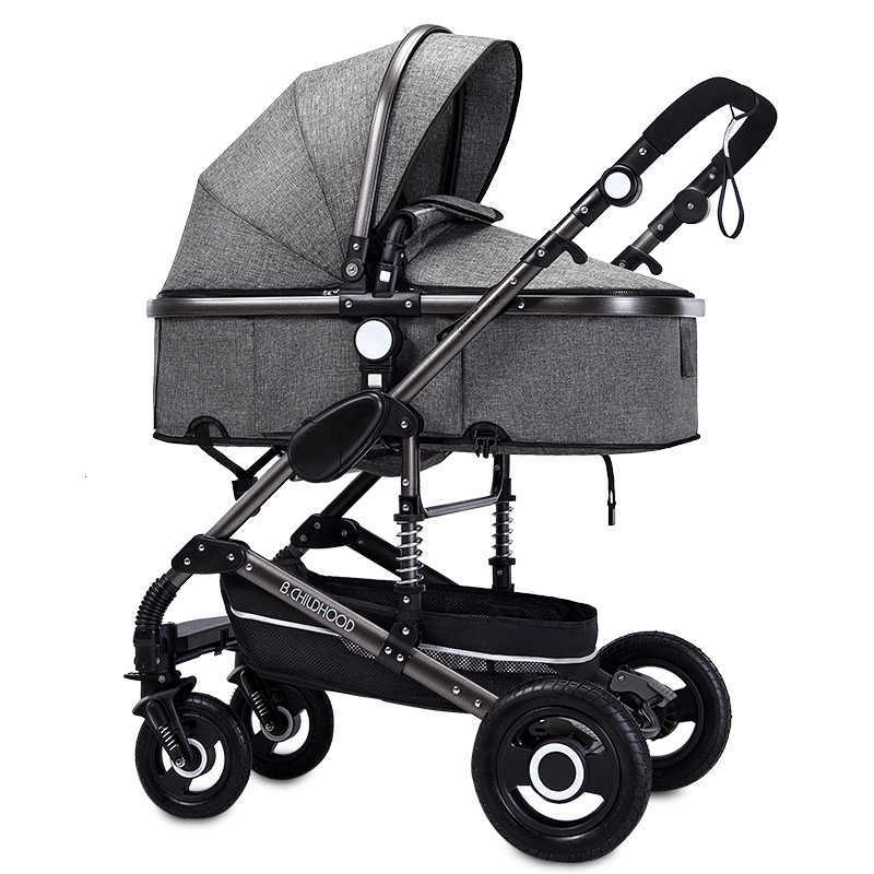 Baby stroller - two-in-one multi-functional, convertible between sitting and lying, double-sided shock-absorbing, foldable - newborn baby stroller X25