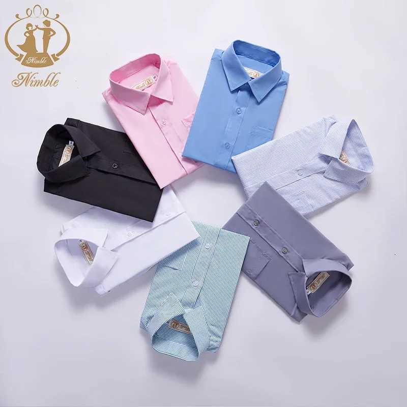 Baby Clothes 2023 Spring Autumn New School Formal Long Sleeve Shirt for Boys Turn Down Collar Blouse Coat Teenage Tops 2-13 Years X250806