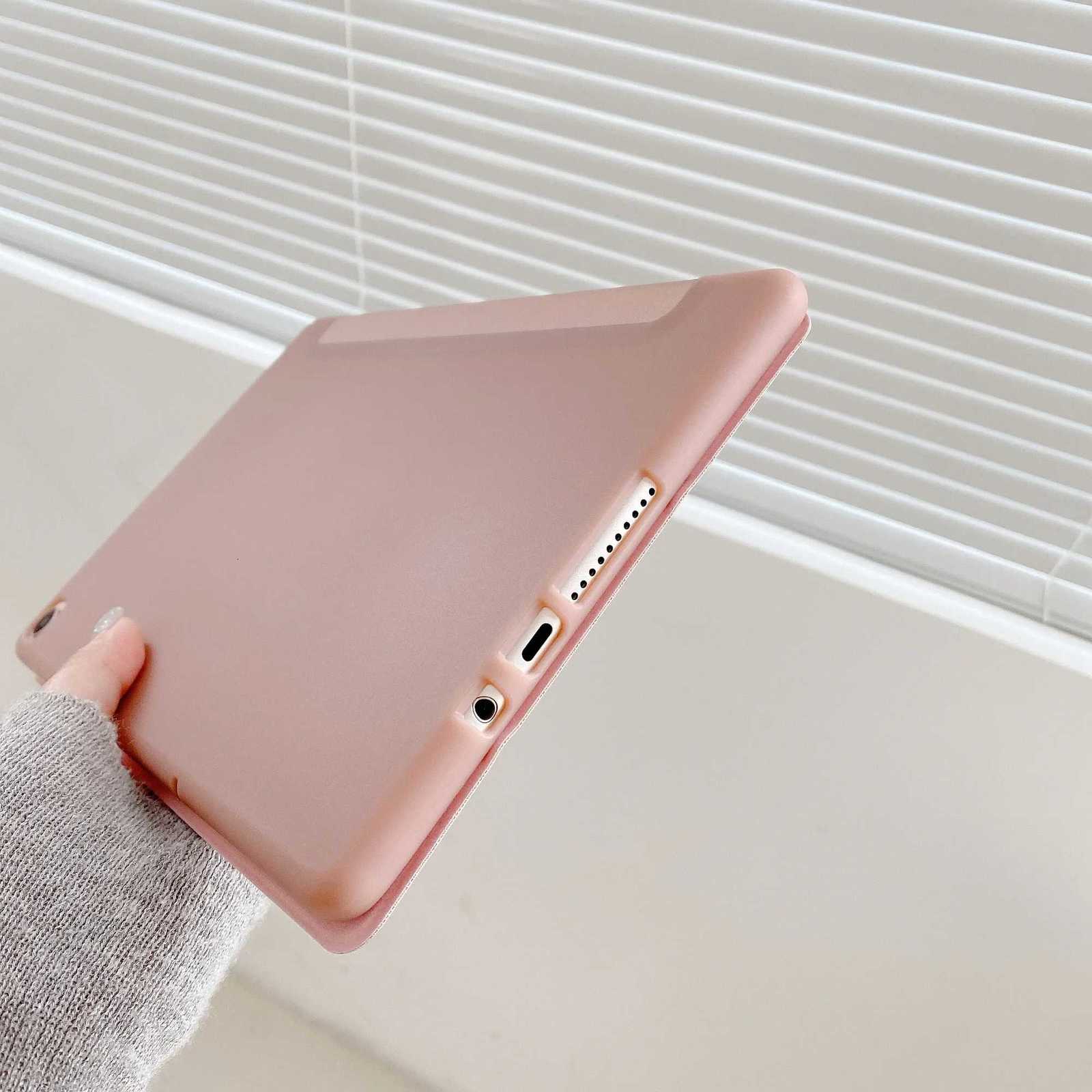 11th Generation 2025 iPad A16 Case PU Leather Soft Silicone Back Fold Stand Cover Funda iPad 10 11th Generation A16 Case Coque T250806