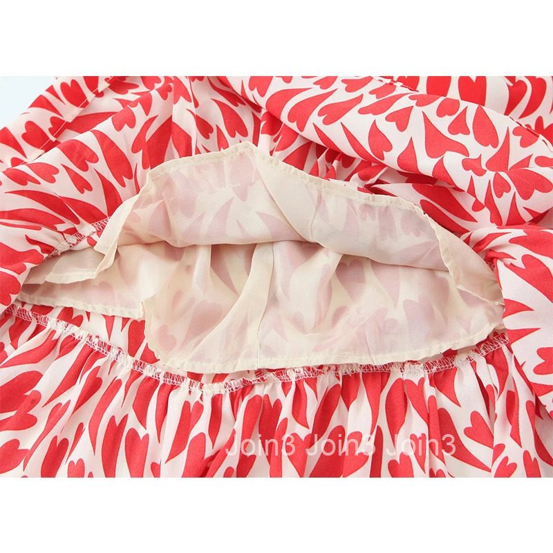 YENKYE French Style Cute Print Sexy Spaghetti Straps Dress Women Elegant A-line Midi Holiday Summer Dresses Robe