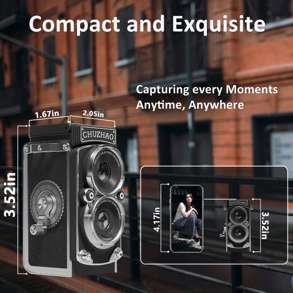 Designer Famous Brand CHUZHAO Mini Digital Camera With Inch Screen P Video MP Photos Compact Vintage Portable Recorder For Birthday Gift