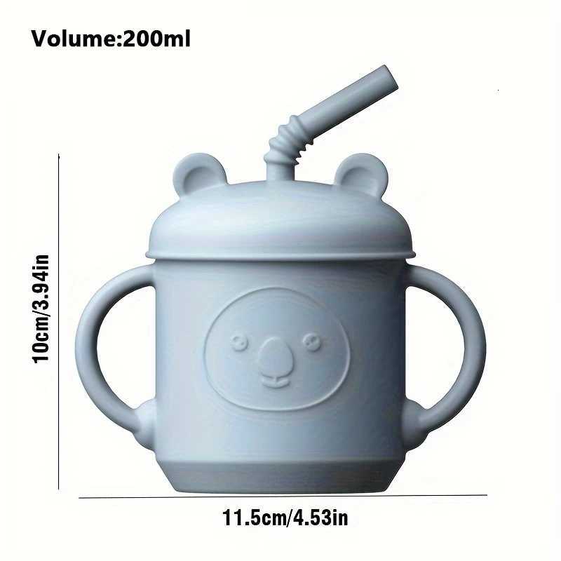 Baby Silicone Pacifier Cup Portable Storage Snacks Container Feeding Kids Learning Drinking Cup BPA Free X250806