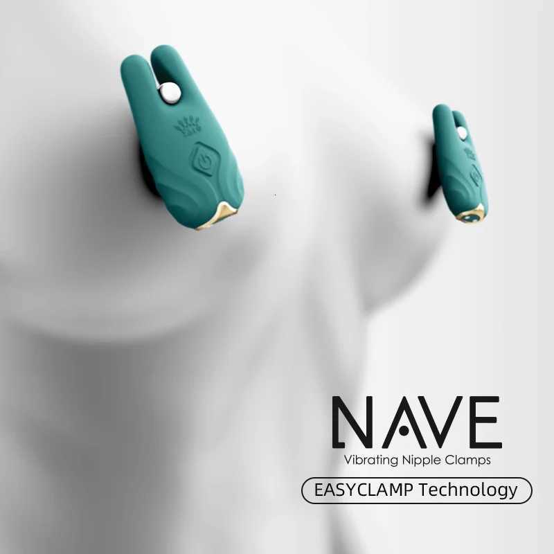 Zalo Nave Vibrating Nipple Clamps for Women Nipple Massager Clitoris G Spot Remote Control App Sextoys Adult Toy XJ250806