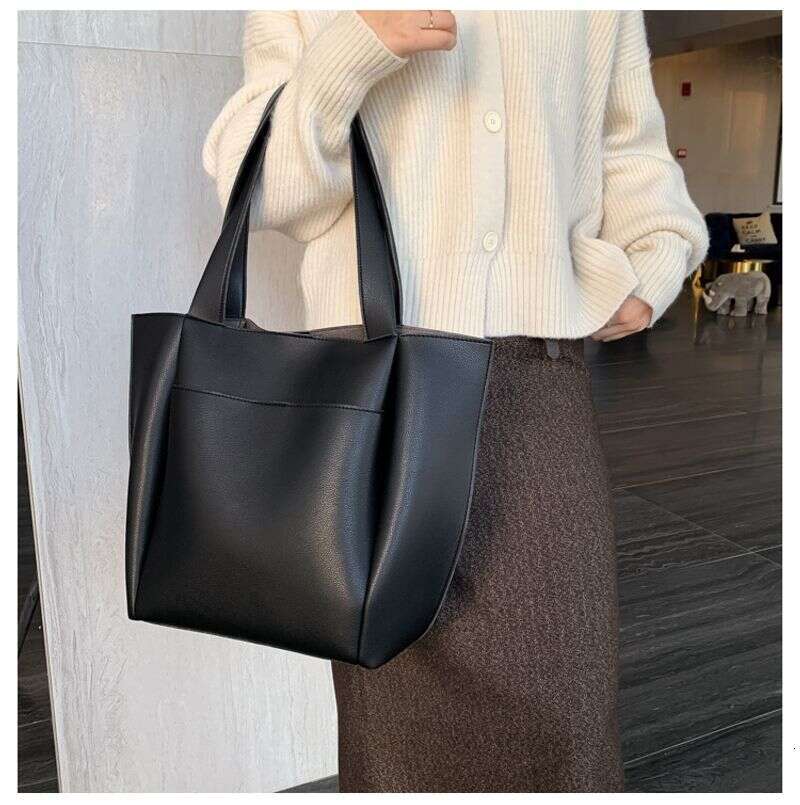 Bags Large Capacity Tote Handbag Women's New Mommy Bucket Shoulder Bag Fashion