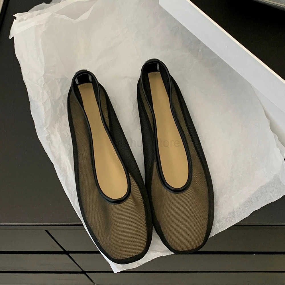 Cotton Linen Ballet Flats Shoes for Women Slip on Ballerina Shoes Round Toe Comfortable Casual Work Dress Flats Shoes Footwear M250806