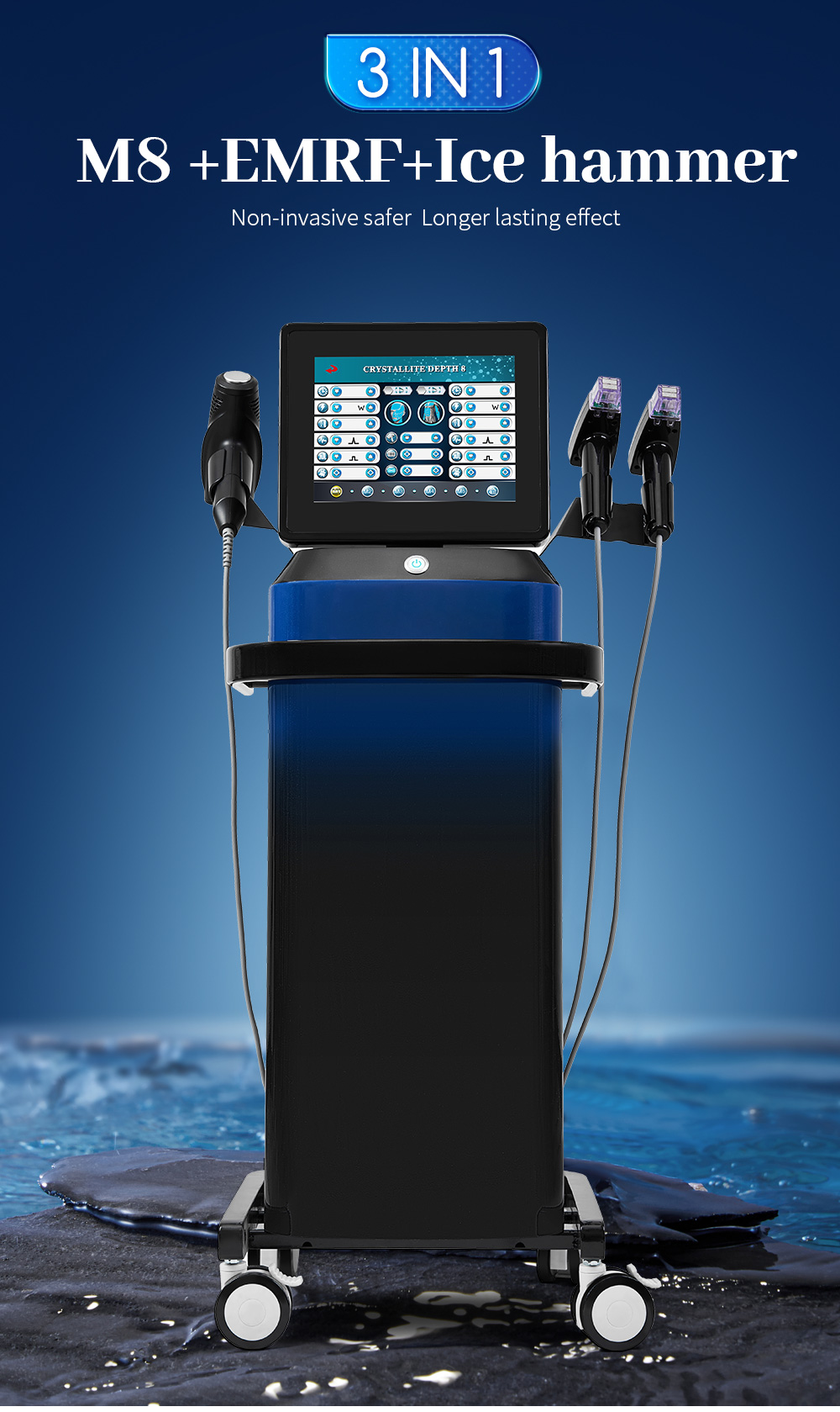 Microneedling Stretch Mark Remover Fractional Micro Needling RF Microneedle Beauty Machine