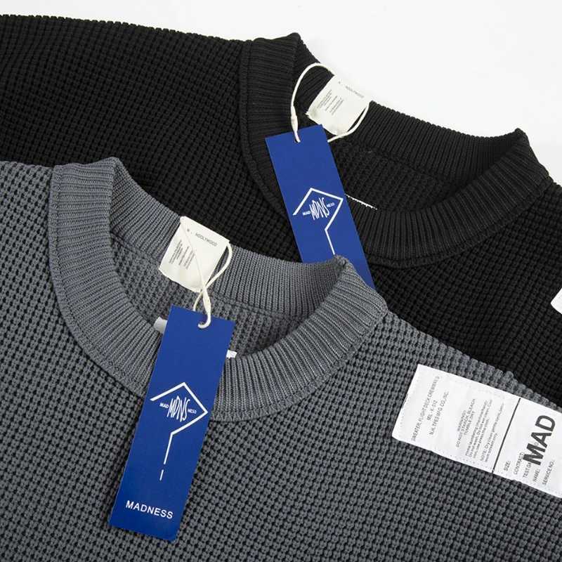 Autumn Winter Madness Sweaters High Quality Outdoor Men Women Recreation Heavy Fabric MDNS Pullover W250806