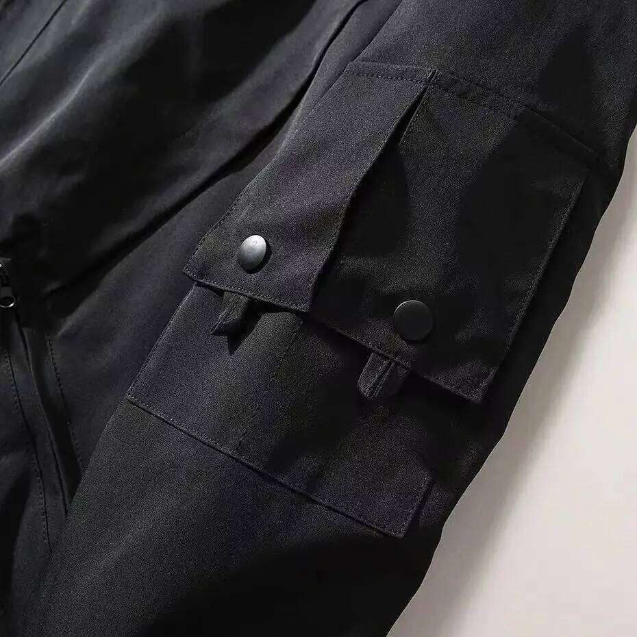 Designer Clothing 2025 Techwear Varsity Bomber Jackets For Men Skulls Punk God Of Death Embroidery Baseball Jacket Streetwear Hip Hop College Coat Mal