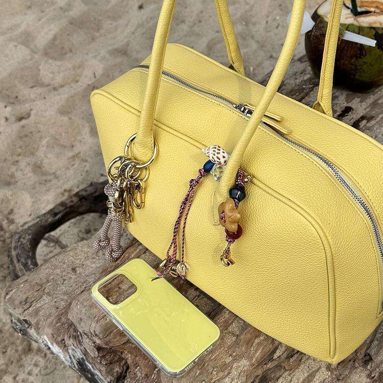 Designer Bag Tote bag Shoulder bag Yellow French Style Large Capacity For Women New Model Light Luxury Niche High End Feel Single Boston