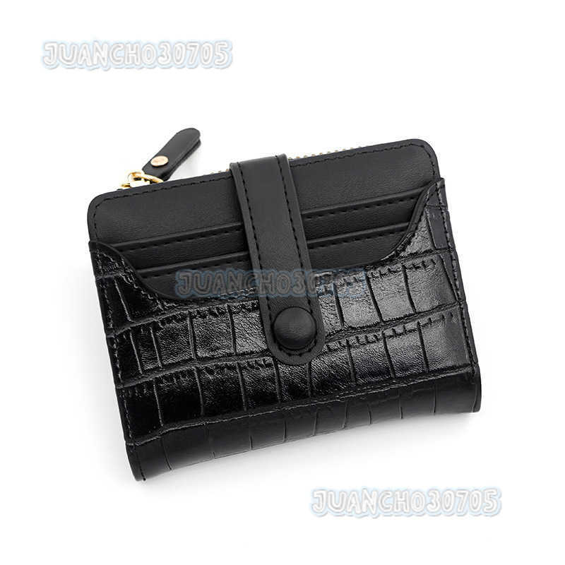 New Womens Wallet Fashion Simple Style Womens Short Wallet Multi-card Slot Coin Purse Clutch H250806