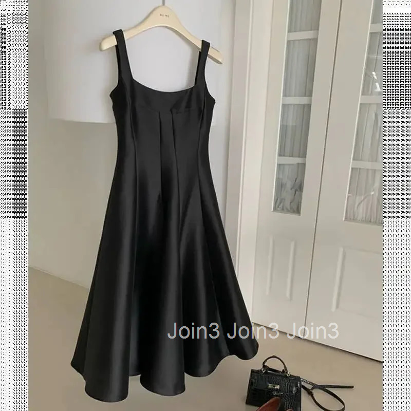 Summer Hepburn Style Gown with Waist-Cinching Gentle Satin Sheen Strapless Midi Dress Ball Dress Feminine And Elegant