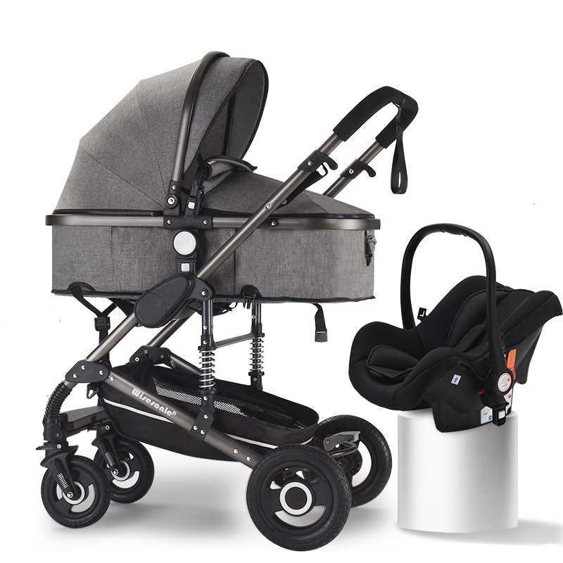 Baby stroller - two-in-one multi-functional, convertible between sitting and lying, double-sided shock-absorbing, foldable - newborn baby stroller X25