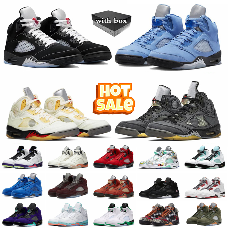 5s Basketball Shoe Men Outdoor Shoes Navy Aqua UNC Burgundy Dawn Racer Blue Raging Bull Fire Red Suede mens Trainer Sneaker 36-47