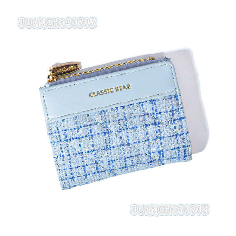 Style Large Capacity Wallet for Women Students Solid Color Simple H250806 TUES
