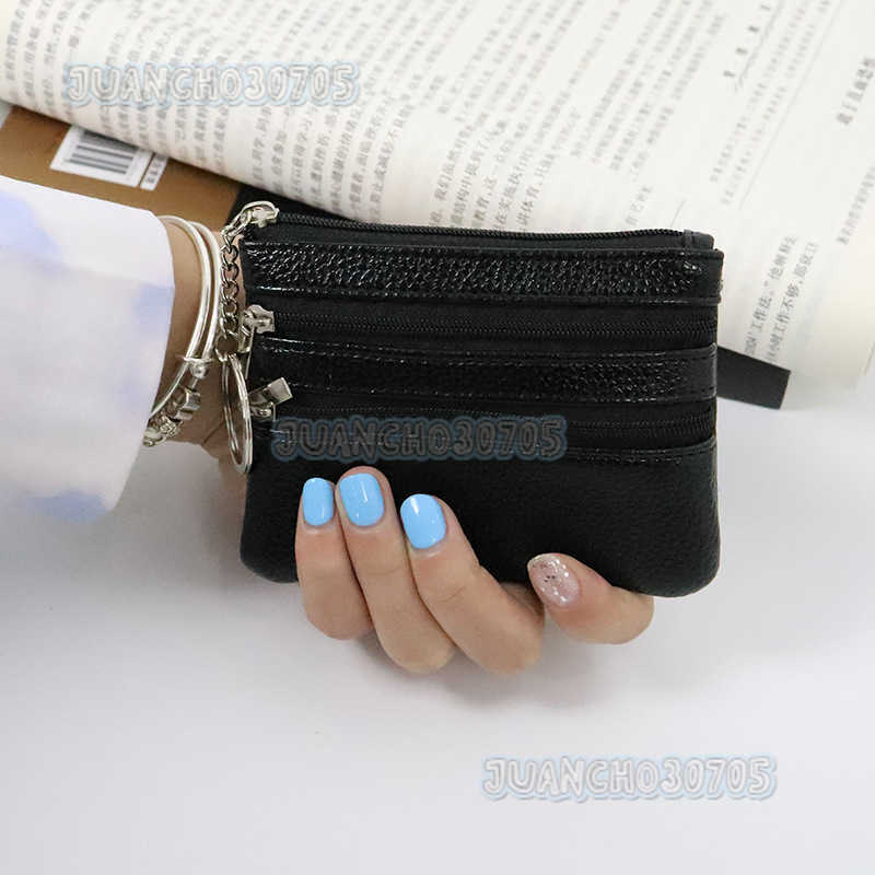 New Small Zero Wallet Coin Zero Wallet Pocket Small Wallet Hand Zero Wallet Mens and Womens Zipper Bag H250806