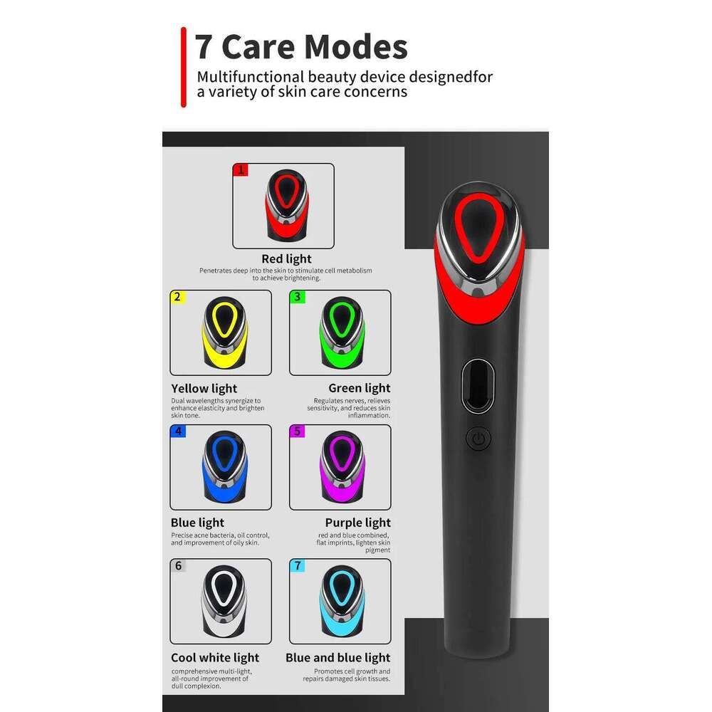 Electric Facial Massager Micro Vibration Beauty Instrument For Relax Dark Circles