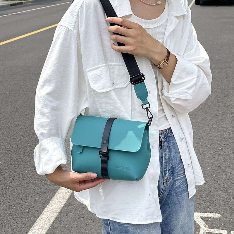 Texture Postman New Summer Crossbody Simple And Versatile Shoulder Women's Bag