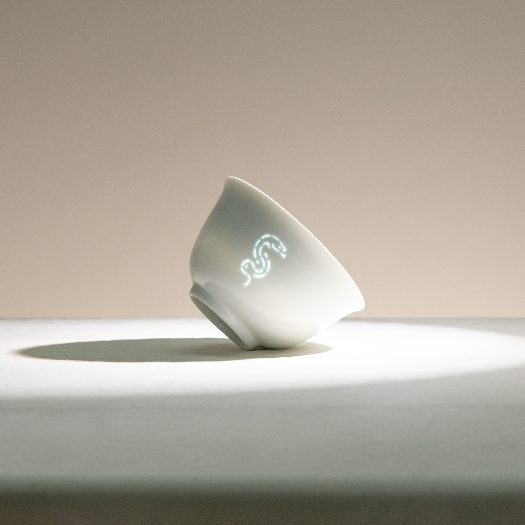 Chinese Zodiac Porcelain Soup/Cereal Bowl 15.5cm (6.1in) Collection: made of bluish-white pierced porcelain engraved zodiac motifs. Message remarked t