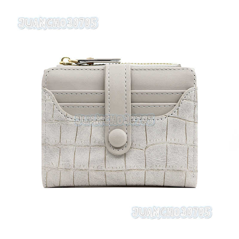 New Womens Wallet Fashion Simple Style Womens Short Wallet Multi-card Slot Coin Purse Clutch H250806