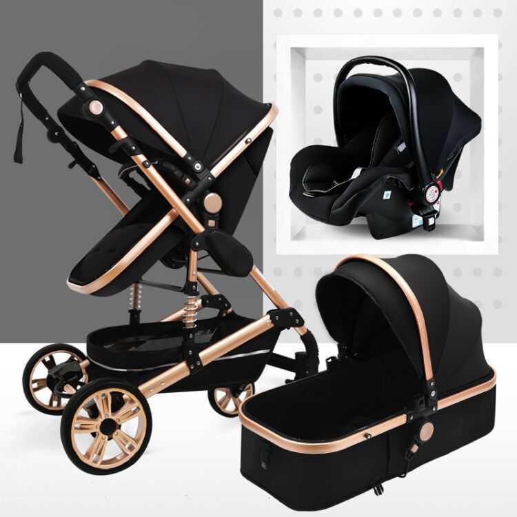 Baby stroller - two-in-one multi-functional, convertible between sitting and lying, double-sided shock-absorbing, foldable - newborn baby stroller X25