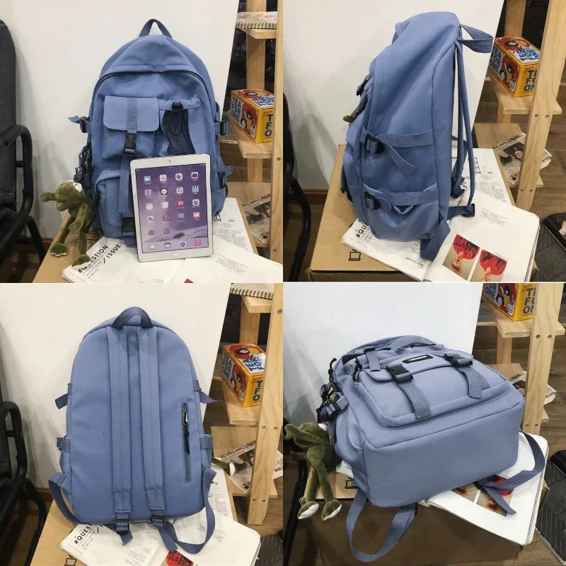 Multifunctional Teenager Laptop Backpack Women Cool Canvas School Bag High Quality Student Backpacks Boy Girl Fashion Schoolbag 250625