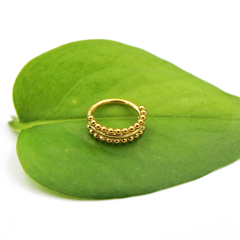 Conch Piercing Bee Earring Tragus Helix Cartilage Nose Ring 316L Stainless Steel Clicker Body Daith Piercing Jewelry For Women 250805