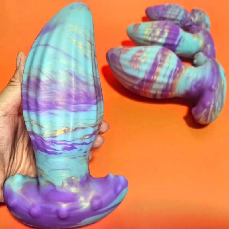 Wearable Anal Butt Plug Dildo Big Buttplug Analplug Huge Egg Anal Dilator Vaginal Balls Shop Anal Toys for Women Men Masturbator XJ250806