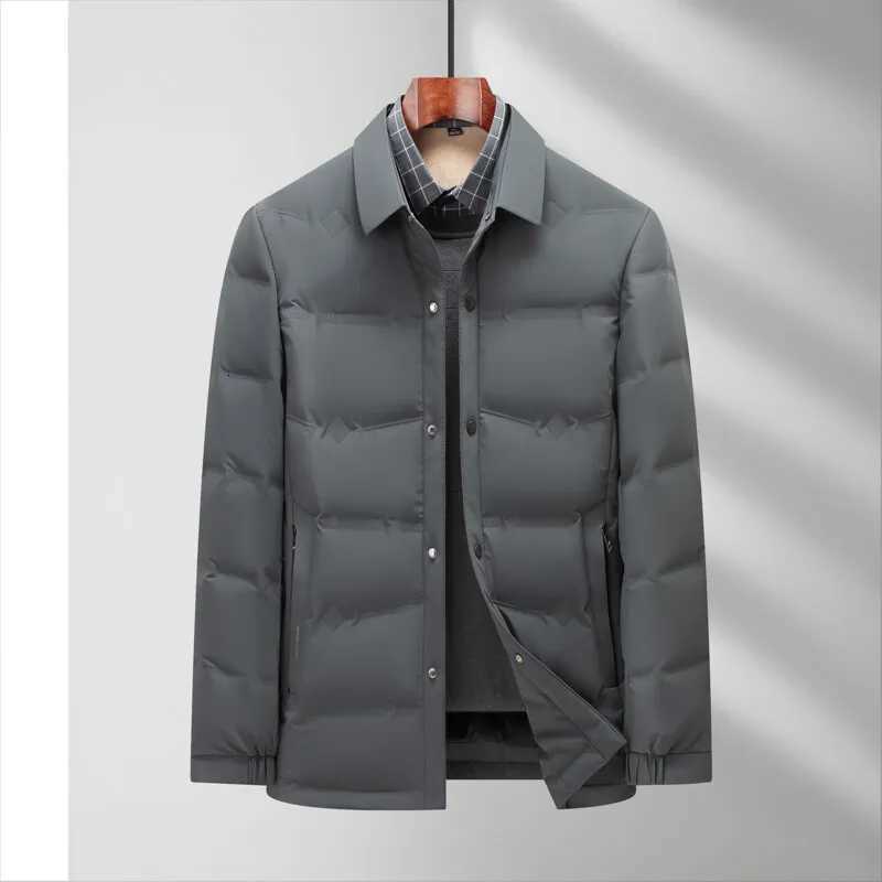 2025 Winter Clothing New High Quality Lightweight Warm Down Jacket for Middle-aged and Young Men W250806