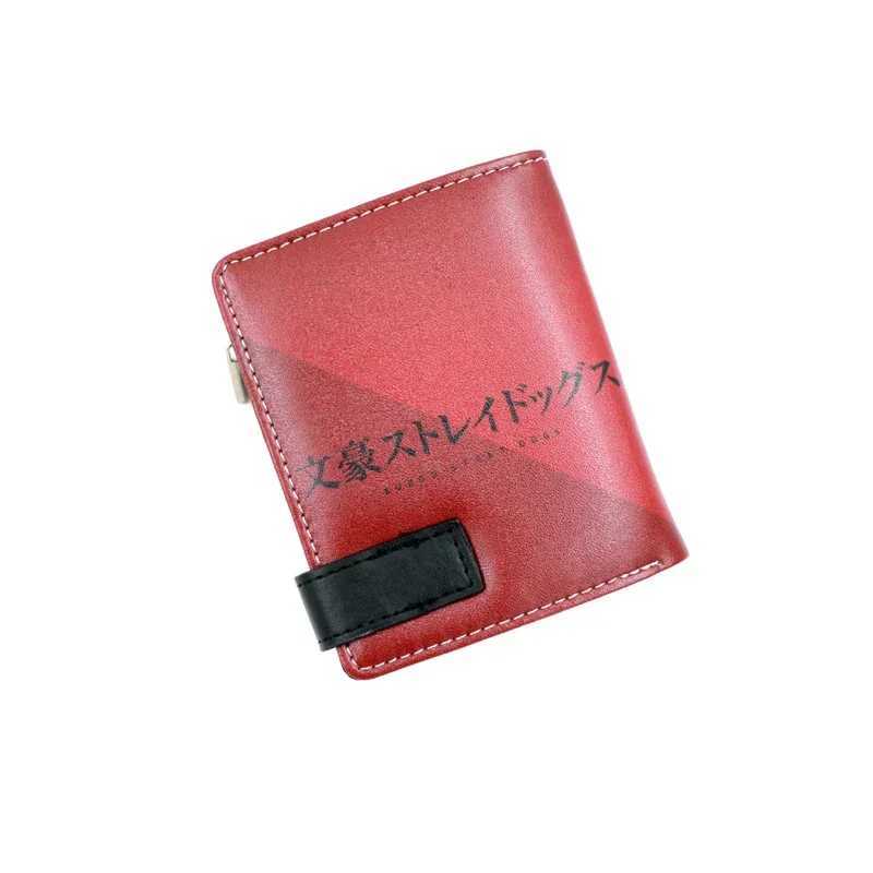 Bungo Stray Dogs Nakajima Atsushi Anime Wallets Cartoon Dazai Osamu Card HoldersXJ250806