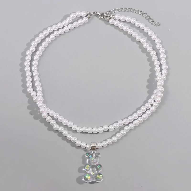 Vintage Pearl Bead Chain Christian Catholic Rosary Cross Rosary Pendant Necklace for Women Men Charm Religious Jewelry Gifts Y250805