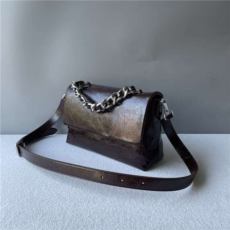 Designer Bag Tote Shoulder Bag High Quality Top Layer Oil Wax Cowhide Handbag Crossbody Commuting Versatile Large Capacity Fashion Women S