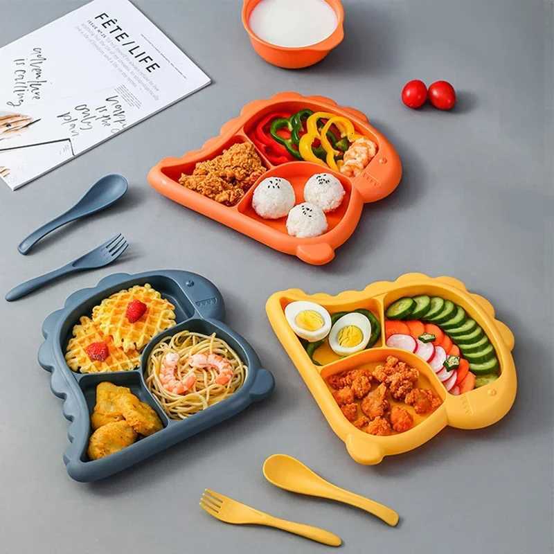 Baby Dinnerware Plate Food Feeding Set Items Toddler Gadgets Bowl Accessories Baby Dishes Kids Plate Infant Eating Set Stuff X250806