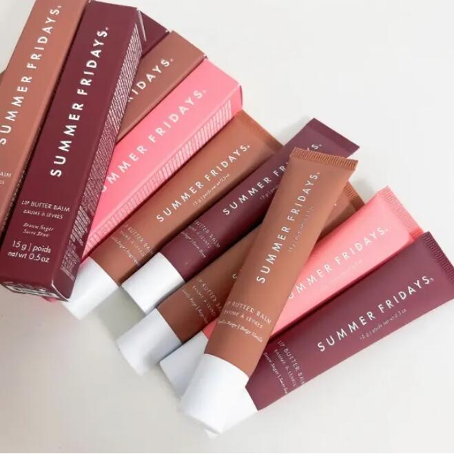 Lip Butter Balm Summer Fridays 15g Moisturizing Transparent Liquid Lipstick Smooth Makeup Lips Glaze Lip Gloss Oil Makeup