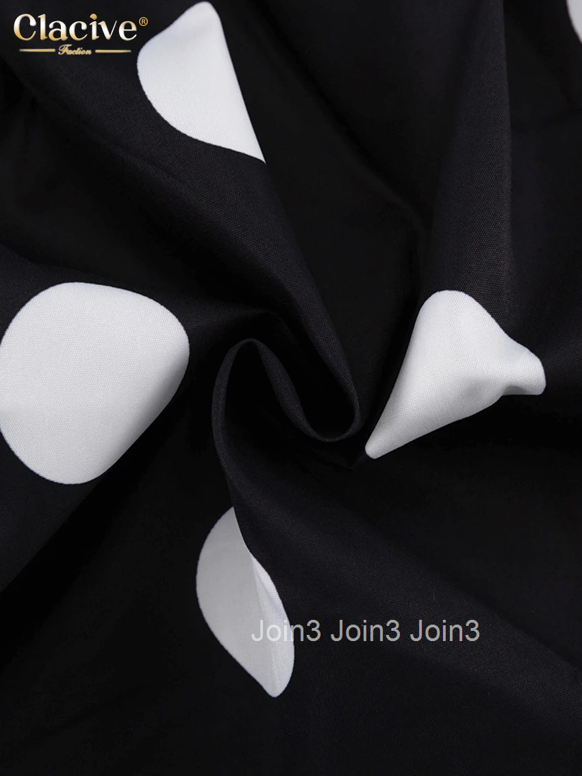 Clacive Sexy Slim Print Womens Dress Summer V-Neck Short Sleeve Mini Dresses Elegant Classic High Waist Pleated Female Dress