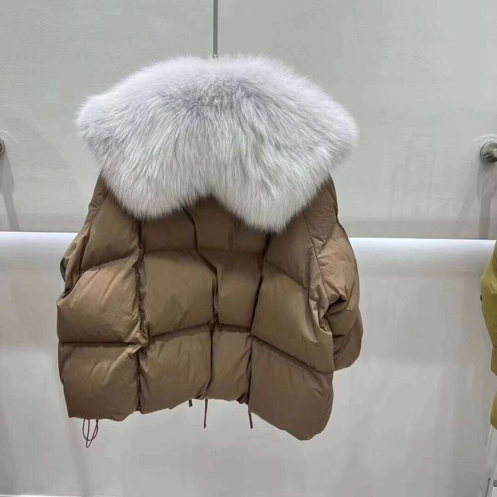 Women's Winter Thick Jacket 90% Duck Down Parkas With Real Fox Fur Collar Short Puffer Coat For Snow Outwear 250806