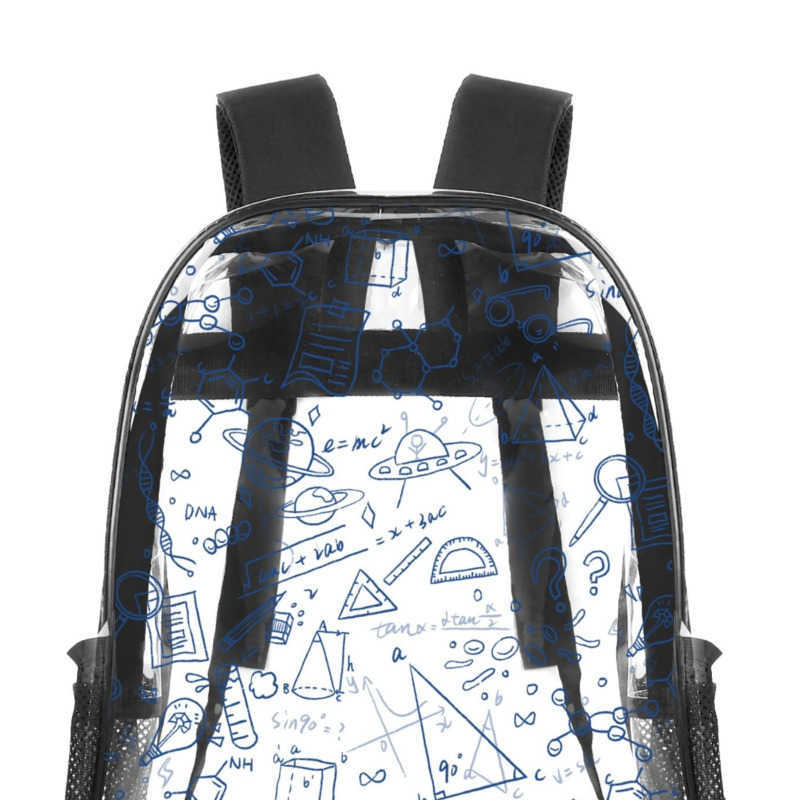 NXY Transparent Backpacks Mens Designer Bookbag Fashion Women Backpack Women Travel Bag Student Schoolbag 250806