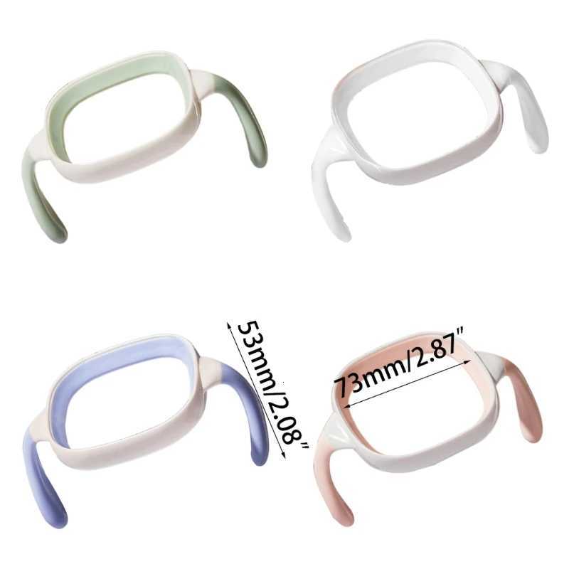 Square Shape Handle Feeding Bottle Lightweight for Hegen Handle Easy Grasp for Baby 6M+ Bottle Cover Replacement X250806