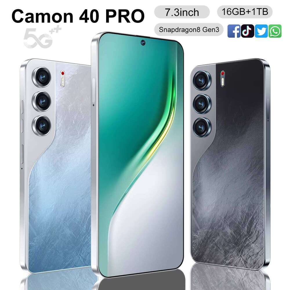 Camon 40 Pro 5G Smartphone Original Unlocked with Camera 4G 5G 6.8inch Dual SIM Phone