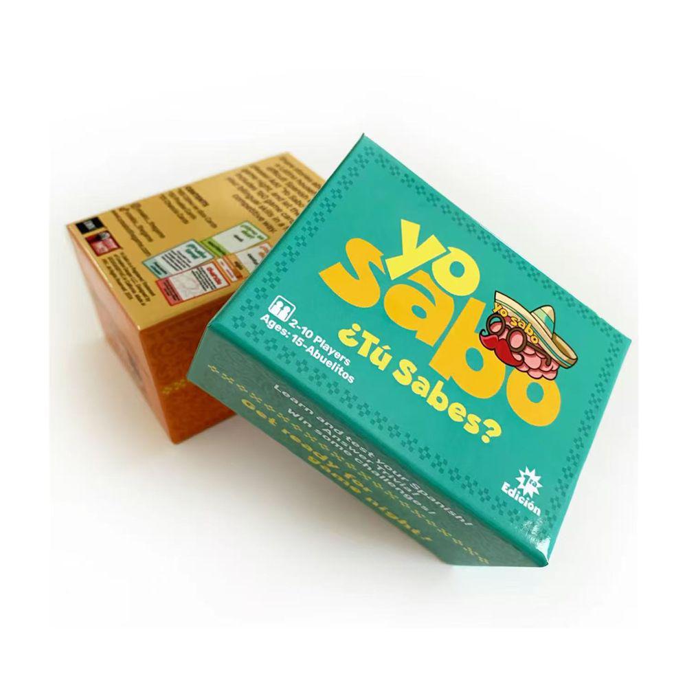 Yo Sabo Card Game - Engaging Latin Style Party Entertainment